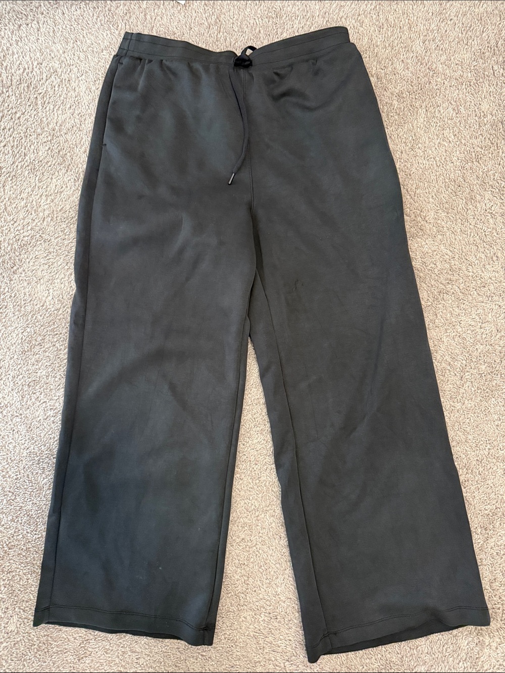 all in motion Black Wide-Leg Track Pants